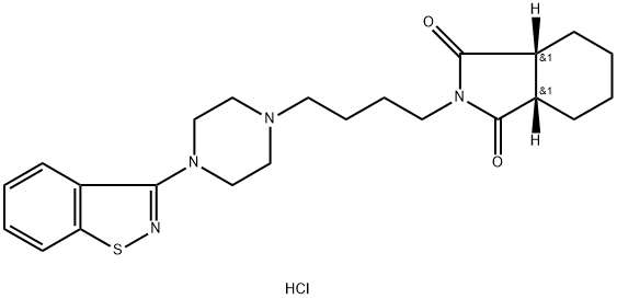 ペロスピロン塩酸塩 化学構造式