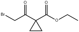 1-(2-溴乙酰基)环丙烷甲酸乙酯, 129306-05-4, 结构式