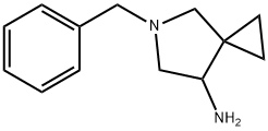 7-アミノ-5-ベンジル-5-アザスピロ[2.4]ヘプタン 化学構造式