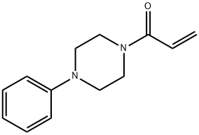 N-acryloyl-N'-phenylpiperazine Struktur