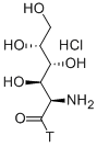 GALACTOSAMINE HYDROCHLORIDE, D-, [1-3H(N)] Structure