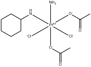サトラプラチン 化学構造式
