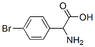 2-氨基-2-(4-溴苯基)乙酸, 129592-99-0, 结构式