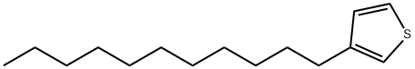 3-ウンデシルチオフェン 化学構造式