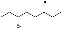 (3R,6R)-3,6-オクタンジオール 化学構造式