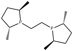 (+)-1,2-BIS((2R,5R)-2,5-DIMETHYLPHOSPHOLANO)ETHANE Struktur