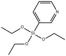3-吡啶三乙氧基硅烷,129663-08-7,结构式