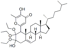 maltosyltriethoxycholesterol Structure