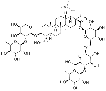 白头翁皂甙 B4,129741-57-7,结构式