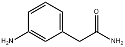 2-(3-アミノフェニル)アセトアミド 化学構造式