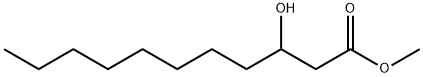 3-Hydroxyundecanoic acid methyl ester Structure