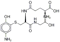 Desacetyl Acetaminophen Glutathione Structure