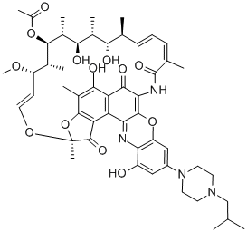 利福拉齐, 129791-92-0, 结构式