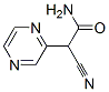 Pyrazineacetamide,  -alpha--cyano-  (9CI) Structure