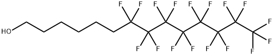6-(PERFLUOROOCTYL)HEXANOL Struktur