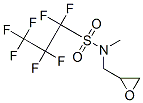1,1,2,2,3,3,3-heptafluoro-N-methyl-N-(oxiran-2-ylmethyl)propane-1-sulfonamide Structure