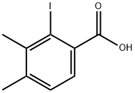 2-碘-3,4-二甲基苯甲酸 结构式