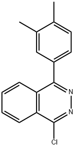 1-クロロ-4-(3,4-ジメチルフェニル)フタラジン 化学構造式