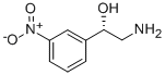 Benzenemethanol,-(aminomethyl)-3-nitro-, (S)- 化学構造式