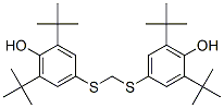 4,4'-(メチレンビスチオ)ビス(2,6-ジ-tert-ブチルフェノール) 化学構造式