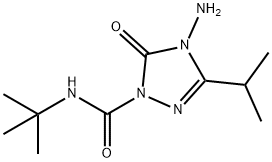 4-아미노-N-(1,1-디메틸에틸)-4,5-디하이드로-3-(1-메틸에틸)-5-옥소-1H-1,2,4-트리아졸-1-카르복사마이드