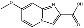 IMidazo[1,2-a]pyridine-2-carboxylic acid, 7-Methoxy- Structure