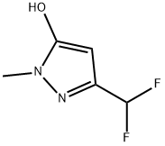 3-(Difluoromethyl)-1-Methyl-1H-pyrazol-5-ol, 129922-58-3, 结构式