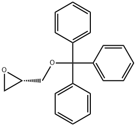 (S)-グリシジルトリチルエーテル 化学構造式