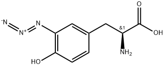 3-azidotyrosine, 129960-90-3, 结构式