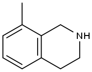 8-甲基-1,2,3,4-四氢异喹啉,129961-74-6,结构式