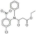 5'-Chloro-2'-nitro-N-phenyl-Malonanilic Acid-d5 Ethyl Ester