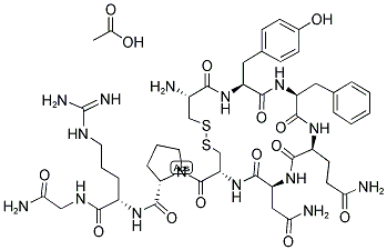 精氨酸加压素,129979-57-3,结构式