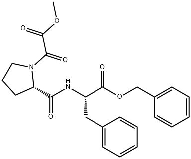 CARBOMETHOXYCARBONYL-PRO-PHE-OBZL 结构式