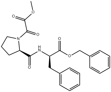 CARBOMETHOXYCARBONYL-D-PRO-D-PHE BENZYL ESTER Struktur