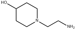 1-(2-アミノエチル)ピペリジン-4-オール 化学構造式