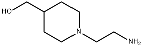 [1-(2-aminoethyl)-4-piperidinyl]methanol Struktur