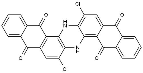 还原蓝 6,130-20-1,结构式