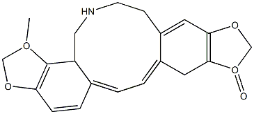 原阿片碱 结构式