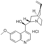 金鸡纳碱单盐酸盐 结构式