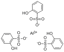 羟基苯磺酸铝盐, 1300-35-2, 结构式
