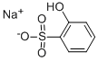 Sodium 2-hydroxybenzenesulfonate Struktur