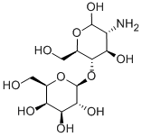 4-O-(B-D吡喃半乳糖基)-D-葡糖胺 结构式