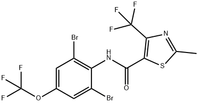 噻呋酰胺,130000-40-7,结构式