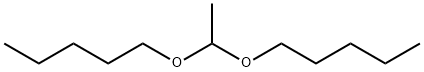 1,1-ジ(ペンチルオキシ)エタン 化学構造式