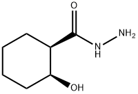 Cyclohexanecarboxylic acid, 2-hydroxy-, hydrazide, cis- (9CI) Structure