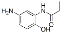 Propanamide,  N-(5-amino-2-hydroxyphenyl)- Structure