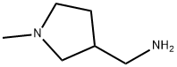 N,1-二甲基吡咯烷-3-胺 结构式