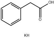 フェニル酢酸カリウム 化学構造式