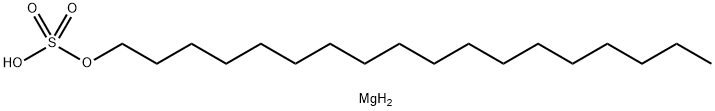 octadecyl hydrogen sulphate, magnesium salt  Structure