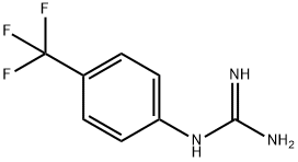 N-(4-TRIFLUOROMETHYL-PHENYL)-GUANIDINE Struktur
